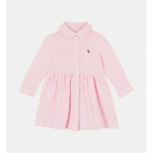 Ralph Lauren Robe en piqué Rose - Taille 3 Mois