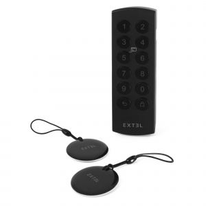 Extel Clavier sans fil bluetooth - Lecteur de badges - pour serrure connectée Lock - 720101