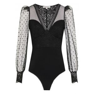 Morgan 232-tormi T-Shirt, Noir, M Femme