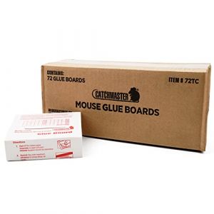 Catchmaster 72TC Pi&egrave;ges Souris Adh&eacute;sifs 72x Pr&eacute;-App&acirc;t&eacute;s Multi-Catch Solution Naturelle Contre Rongeurs