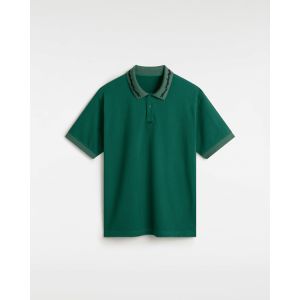 Image de Vans Polo en maille Skate, Homme, Vert, Taille: XL