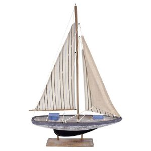 Signes Grimalt Maquette de voilier d&eacute;corative, r&eacute;plique nautique pour la d&eacute;coration int&eacute;rieure, id&eacute;ale pour les amoureux de la mer et les collectionneurs.