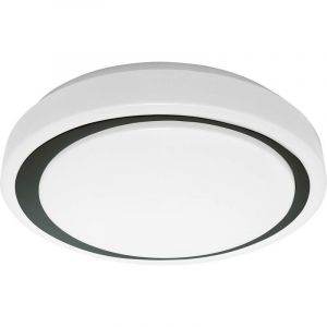 Ledvance Plafonnier LED SMART+ TUNABLE WHITE Moon 380 BK 4058075486362 LED intégrée Puissance: 24 W blanc chaud, bla
