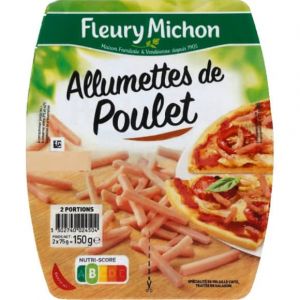 Fleury Michon Allumettes de poulet 2 x 75 g