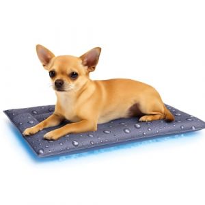 Flamingo Tapis rafraîchissant Fresk Drop, gris - taille S : L 66 x l 56 cm