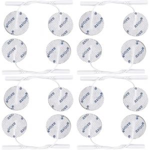 Axion Pads autoadesivi per elettrodi, rotondo 3,2 cm - compatibili con, Prorelax, Promed, ecc.