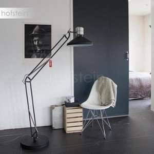 Image de Steinhauer Lampadaire Zappa Noir, 1 lumière - Moderne - Intérieur - Zappa - Délai de livraison moyen: 4 à 8 jours ouvrés. Port gratuit France métropolitaine et Belgique dès 100 ?.