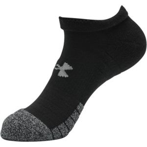 Image de Under Armour UA Heatgear NS, Chaussettes Unisexe, Black / Black / Steel, XL