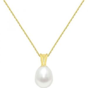 Pendentifs L'atelier D'azur Collier - Pendentif Or Jaune et Perle de Culture Goutte - Couleur Unique - Taille Dor&eacute;