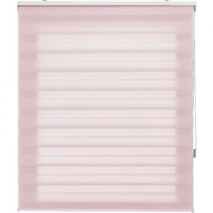 Blindecor Store Enrouleur sur Mesure Nuit et Jour - Rose - 85 x 250 cm (Largeur x Hauteur) - Dimensions du Tissu 82 x 245 cm - Store de Nuit et Jour