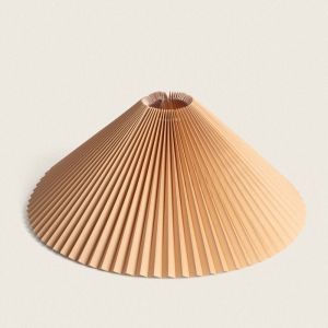 Abat-jour en tissu Luanda Orange