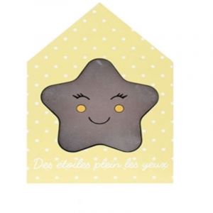 Image de The home deco factory Cadre décoration lumineuse pour enfant Baby - 17 x 3 x 25 - Jaune