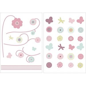 Candide Stickers repositionnables "Jolie Fleur"
