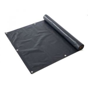 Casa Pura - Protection anti regard Pour jardin et balcon pvc Cordon de fixation inclus Gris anthracite 90 x 600 cm