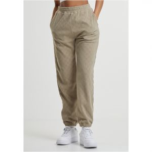 Urban classics Jogging en velours femme Jacquard