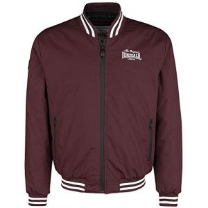 Lonsdale Blouson TENBA - Couleur S,M,L,XL,XXL - Taille Bordeaux