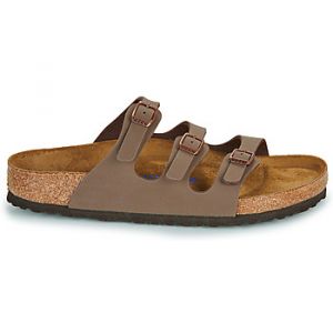 Birkenstock Mules Florida SFB BFBC Mocca Marron - Taille 36,37,38,39,40