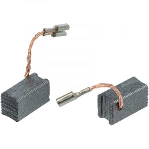 Vhbw 2x Balai en charbon, charbon moteur, charbon abrasif 6,5mm x 8mm x 13mm pour outil &eacute;lectrique Bosch gef 7 e Num&eacute;ro d'appareil 3601HA8 000 &agrave; 070