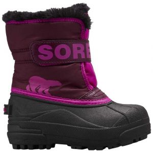 Sorel Chaussures après-ski Snow Commander Children - Purple Dahlia / Groovy Pink - Taille EU 28