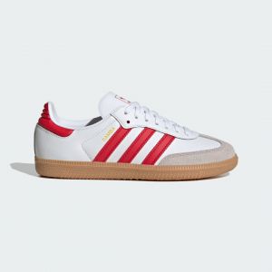 Adidas Samba Og Blanc/rouge