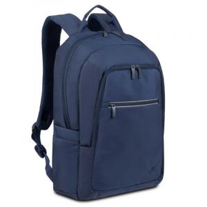 RivaCase Sac à dos Alpendorf 7561 bleu en RPET résistant à l'eau jusqu'à 16 pouces