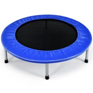 Coast 97 cm Trampoline Mini Fold Trampoline Pliable Fitness Trampoline Bleu