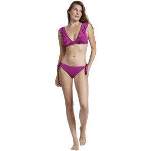 Admas pour femme. Bikini Triangle Cup Summer Frill violet Admas