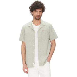 Tommy Jeans Vêtements Tjm Linen Blend Camp Dm0dm20895 Pour Accessoires