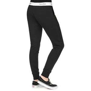 Image de Calvin Klein 000QS5716E BOTTOM PANT JOGGER PANTALON Femme BLA S