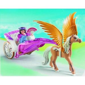 Image de Playmobil 5143 - Carrosse avec cheval ailé