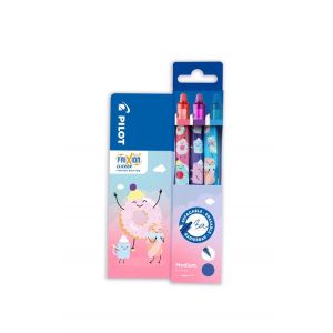 Pilot Pochette 3 stylos roller à encre bleue Clicker Limited Edition