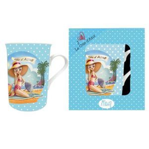 Image de Enesco Tasse en céramique J'aime la côte d'Azur