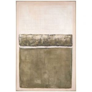 Atmosphera Toile Alan 100x150cm vert cr&eacute;ateur d'int&eacute;rieur