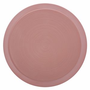 Image de Guy Degrenne Assiette plate ronde 29cm rose sable en grès - A l'unité - Bahia