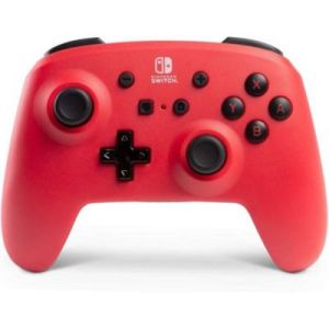 Image de PowerA Manette Sans Fil Switch Rouge/Noire