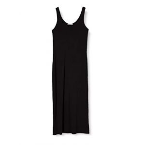 Image de Pieces Pckalli Maxi Tank Dress Noos Robe décontractée, Noir, S Femme