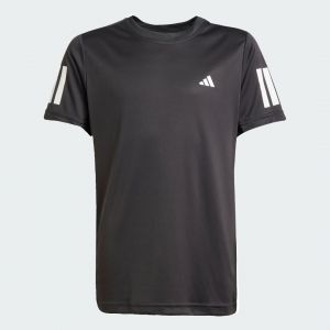 Adidas Club 3 Stripes T-shirt Garçons - Noir