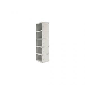 Simon Rack Armoire métallique à 5 casiers et portes SIMONLOCKER PRO 300 ADDITIONAL - 1800 x 300 x 500 mm - 90333D1533 - Simonrack
