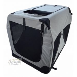 Animallparadise Box De Transport Pliable Pour Voiture Xl 59 X 81 X 59 Cm Pour Chien Neuf