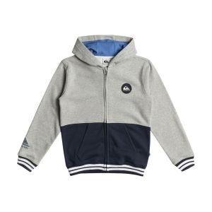 Quiksilver Knowledge Area - Sweat &agrave; capuche zipp&eacute; pour Gar&ccedil;on 4-16 Gris - Taille 10