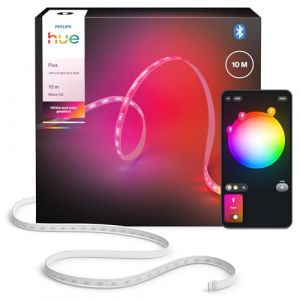 Philips Bande lumineuse OmniGlow LED multicolore t&eacute;l&eacute;commande silicone 10m