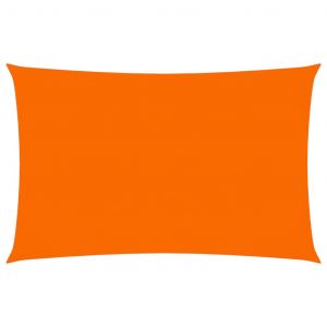 VidaXL Voile de parasol Tissu Oxford rectangulaire 4x7 m Orange