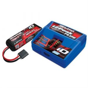 Traxxas Pack Chargeur 2970G + 1 x Lipo 3S 4000MAH 2849X Prise