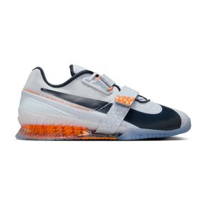 Nike Chaussures Romaleos blanc noir orange - 44