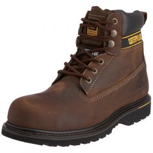 Image de Caterpillar Holton Sb - Bottes de Sécurité - Homme - Marron (Dark Brown) 47 EU