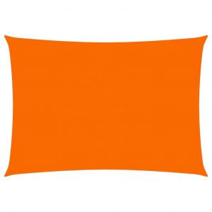 VidaXL Voile de parasol Tissu Oxford rectangulaire 3x5 m Orange