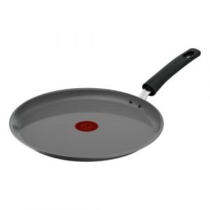 Tefal Poêle à crêpe 28 cm, Crêpière induction, Revêtement céramique, Eco-conçue, Recyclée, Cuisson saine, Thermo-Signal, Fabriqué en France, Renew C4253913