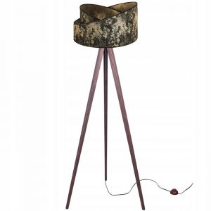 Lampadaire Tr&eacute;pied - Light-Home - Werona 2400/TD - Bois - Style Moderne