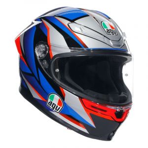 AGV Casque K6 S Slashcut Bleu - Taille XS