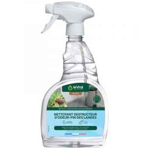 Le Vrai Professionnel pro maison - Nettoyant destructeur d'odeurs pin des landes 750 ml